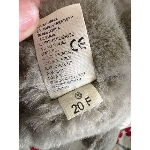 NWT Dakin Elephant “Hoover” Lou Rankin Friends Soft and Sweet 12" Plush Stuffed - Picture 8 of 8